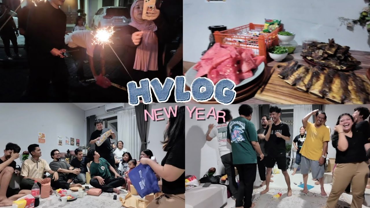 #49 HVLOG ; happy new year 🎈🎊🎆 