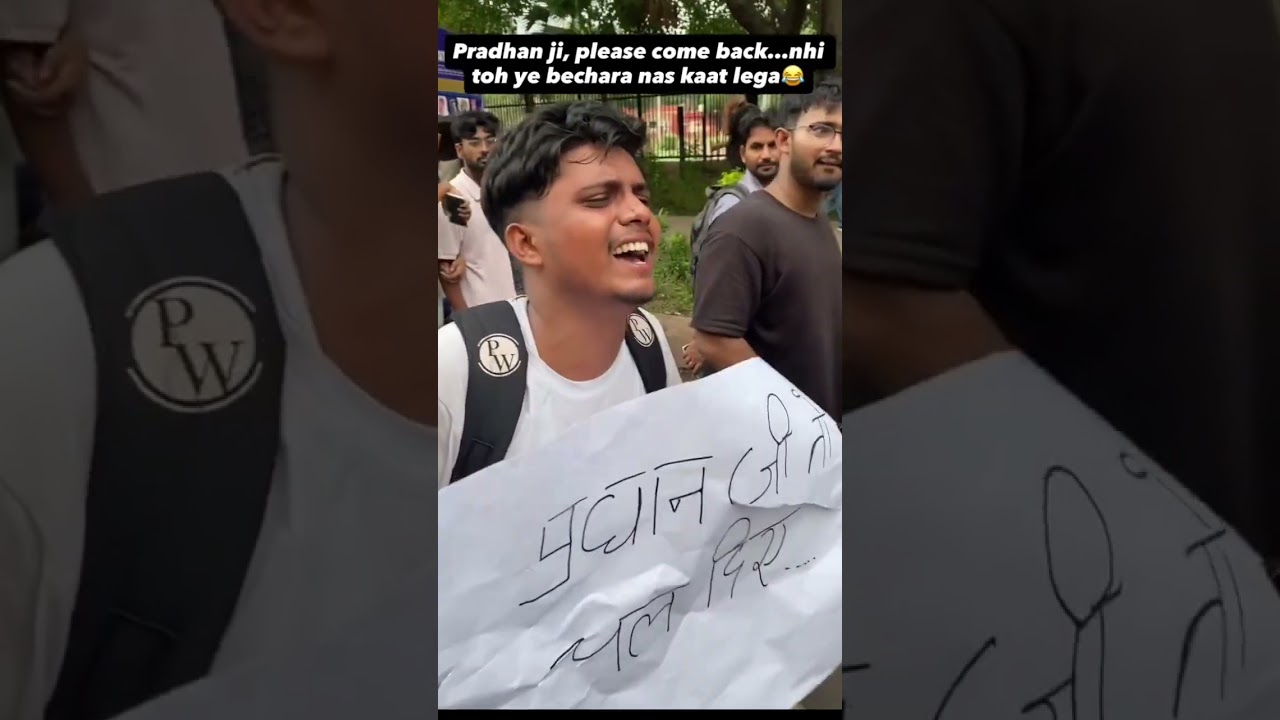 When Students Protest, Power Starts Listening 😅📢 | Protest Meme #memes #shorts
