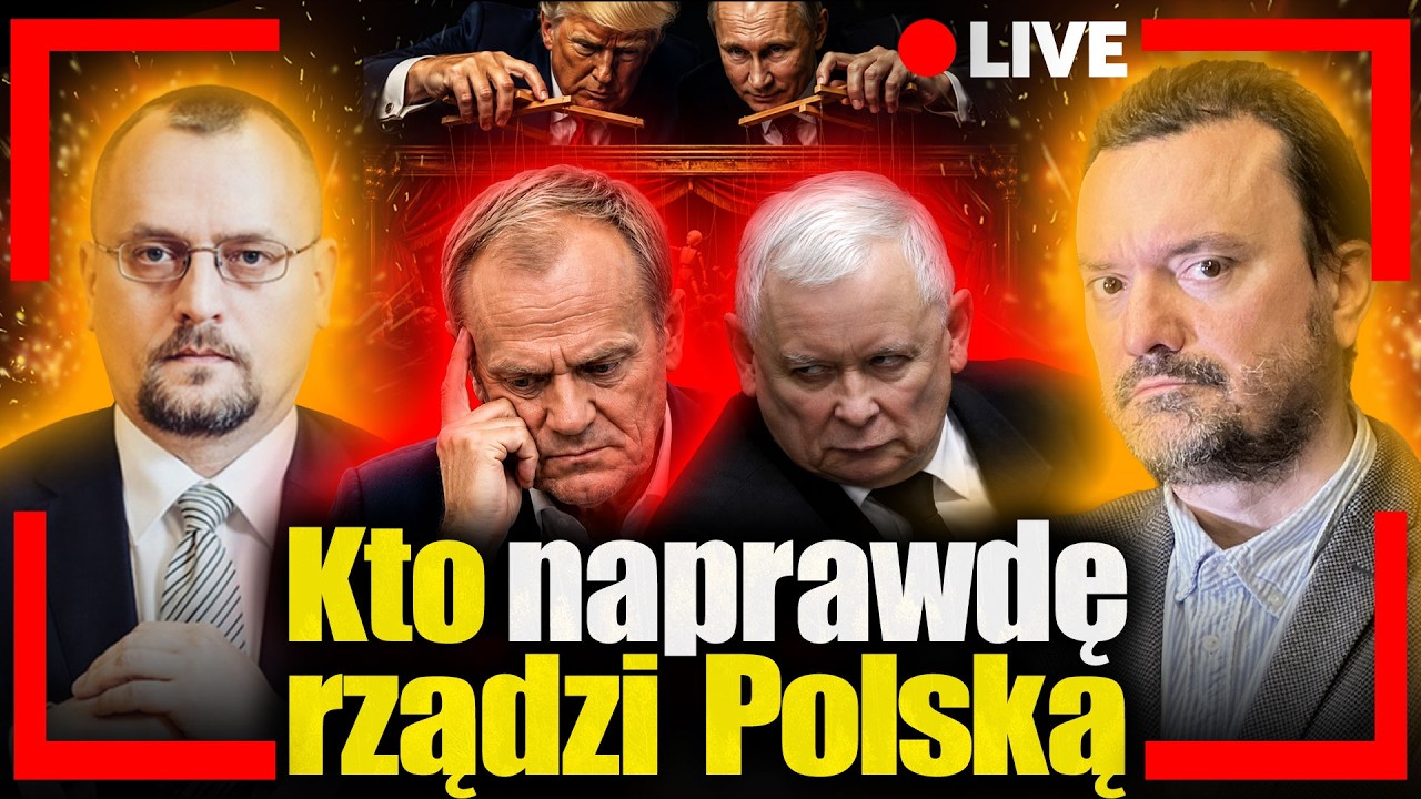 [LIVE] Kto naprawdę rządzi Polską. Prof. Jacek Izydorczyk i Jan Piński