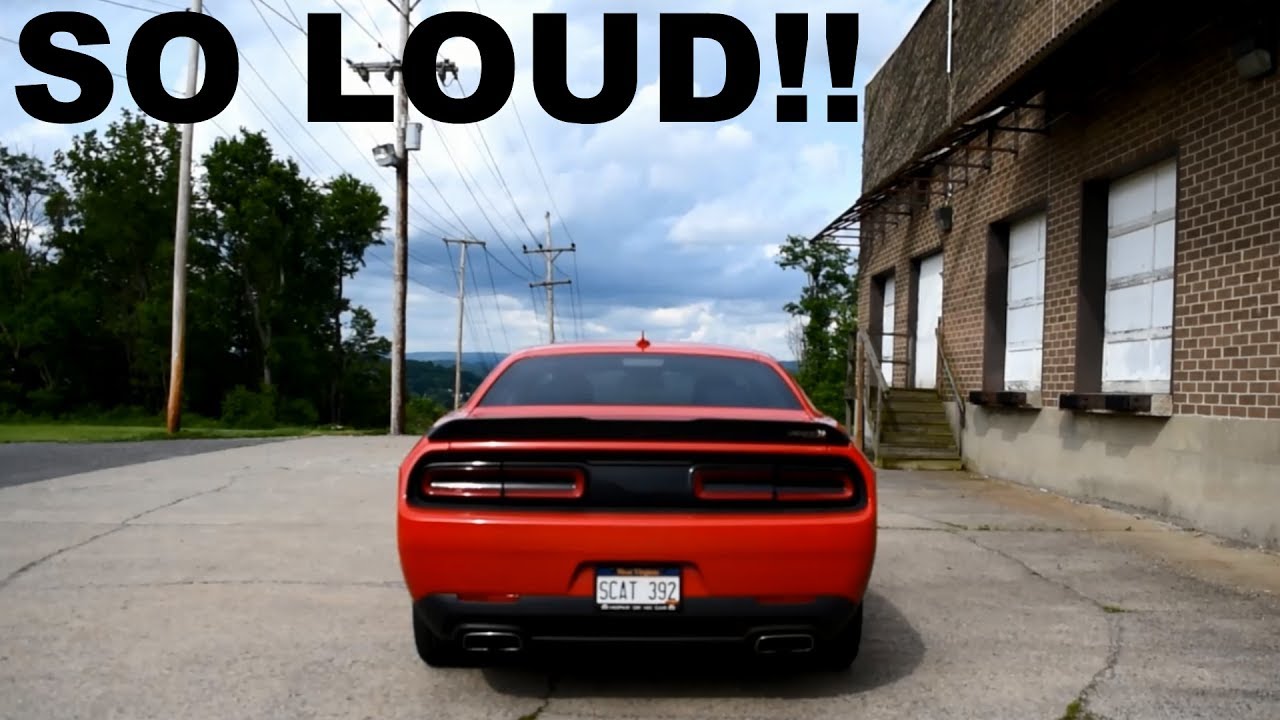 2016 Dodge Challenger Scat Pack Resonator Delete