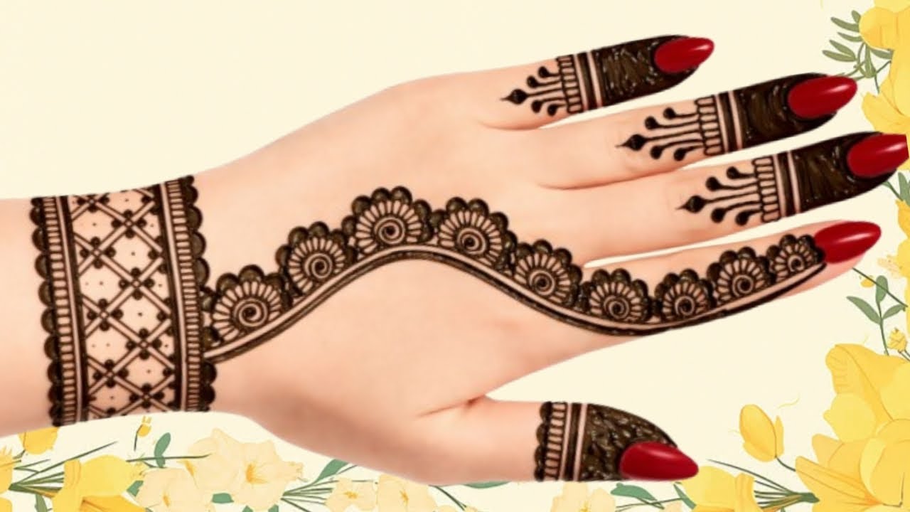 Simple Back Hand Mehndi Designs | Letest Mehndi Designs |Mehandi Designs| Mehndi Design 