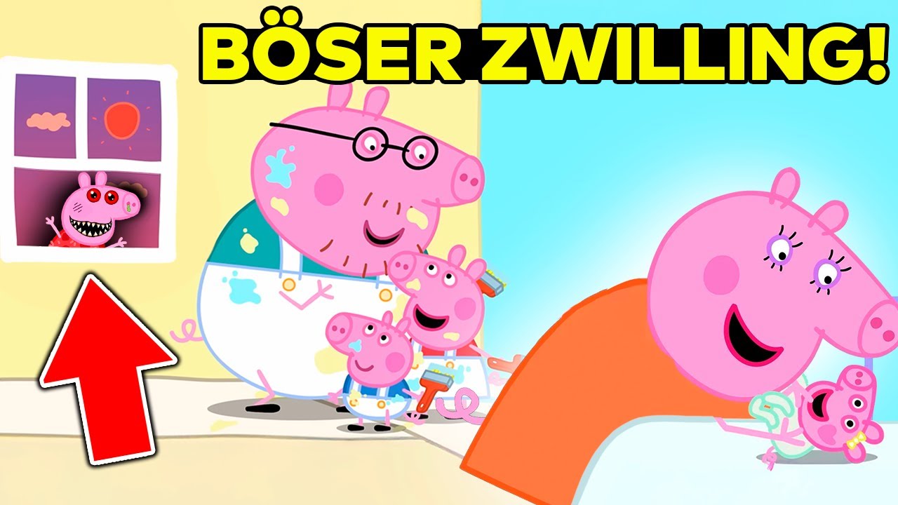 12 MAL, Als Die BÖSE ZWILLINGSSCHWESTER Auftauchte und DU Hast Es Nicht Gemerkt! (Peppa Wutz)