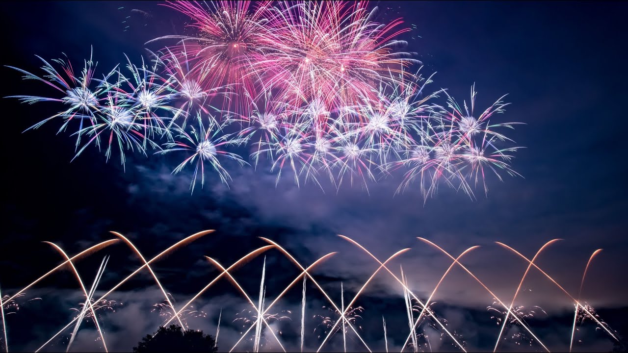[HDR] 長野えびす講煙火大会 2025 フィナーレ Special Thanks Nagano Ebisuko Fireworks