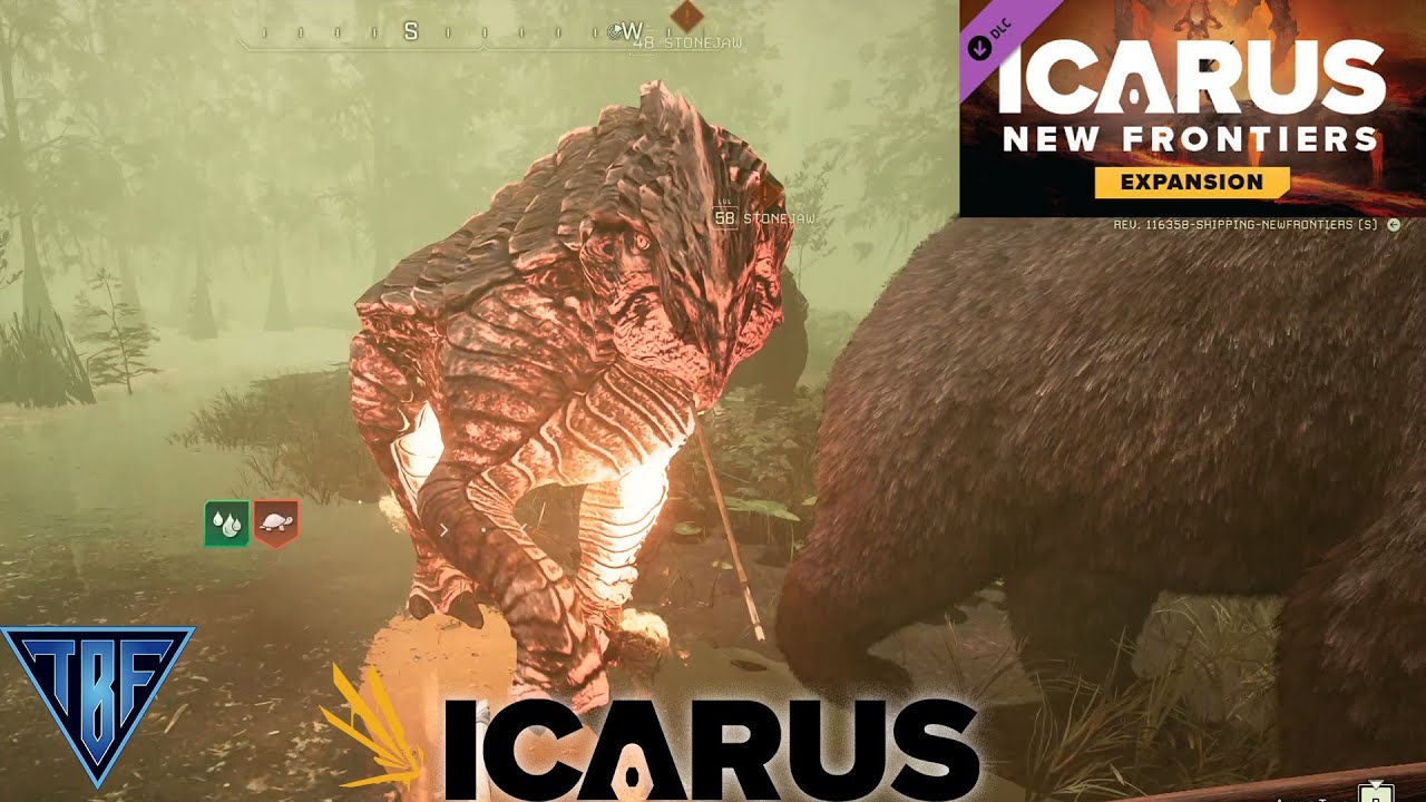 The Swamp is terrifying!  - Icarus New DLC - New Frontiers - New Map Prometheus E16