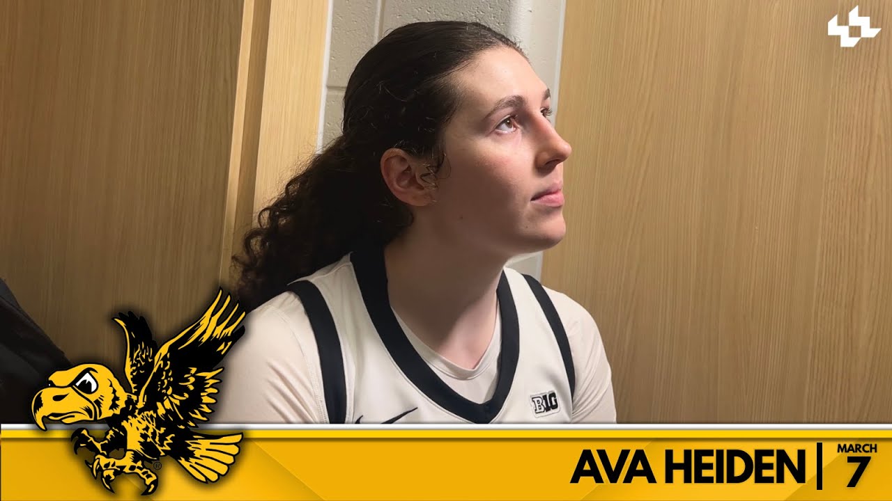 Ava Heiden - Michigan | Iowa Women's Basketball | March 7