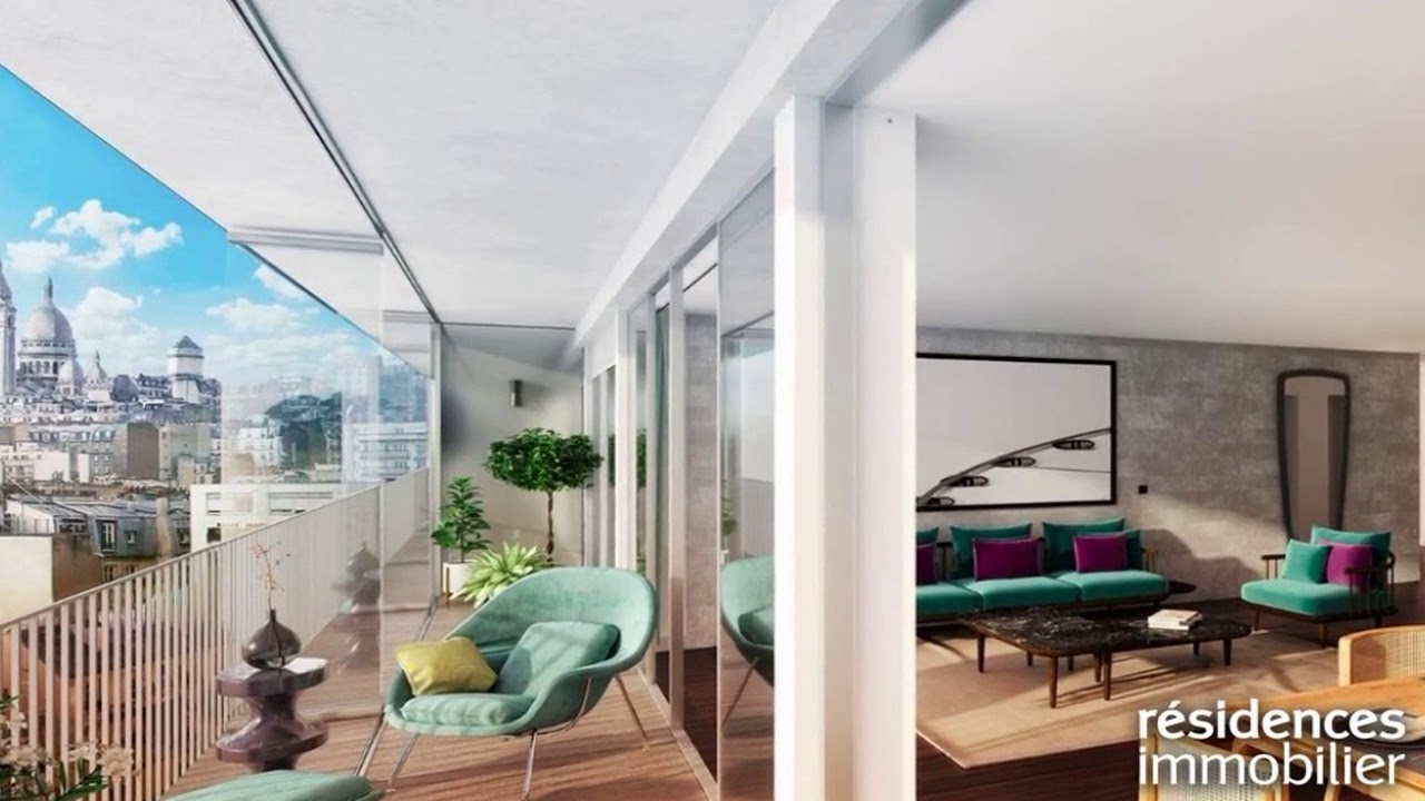 PARIS 18EME - APPARTEMENT A VENDRE - 2 070 000 &euro; - 110 m&sup2; - 5 pi&egrave;ces