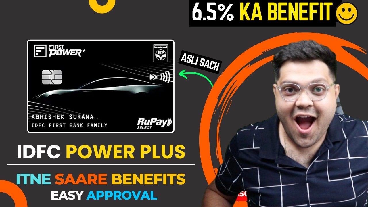 IDFC HPCL First Power Plus Full Details 🔥 | Benefits & Features | Best Rupay Fuel Credit Card