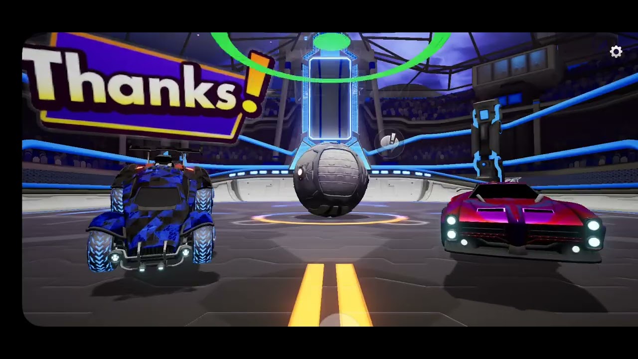 Ended off with a little Duel. #rocketleaguesideswipe on mobile.