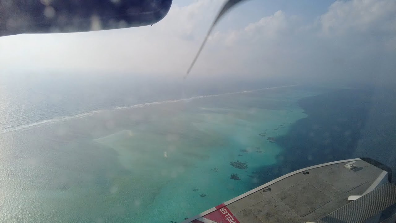 Dhaalu Atoll, Maldives - Seaplane Departure and Takeoff from the Riu Atoll Resort (2022)
