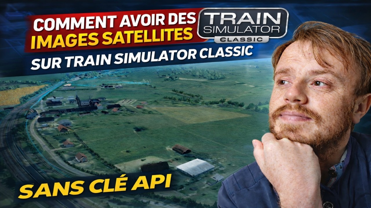 Astuce ultime : Images satellite dans Train Simulator sans clé API ! 🛤️🌍