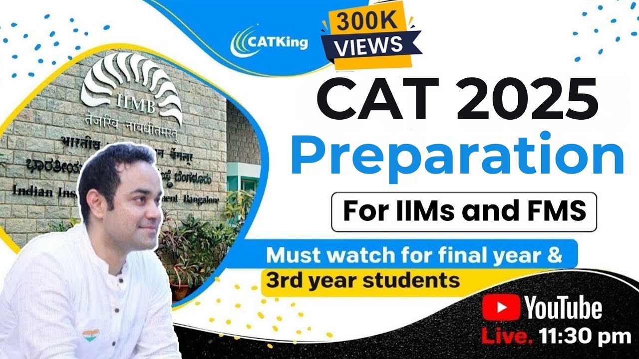 CAT 2025 - How to start your CAT exam Preparation | CAT Notification | CAT Books | Mocks | Material