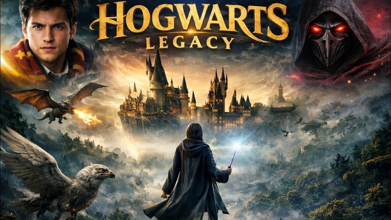 Hogwarts Legacy - Primeiro Dia em Hogwarts #GAMEPLAY