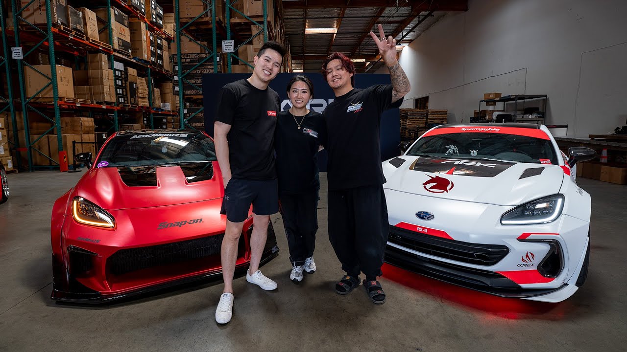 CRAZY WIDEBODY BRZ & GR86 REVEAL! Pt.1