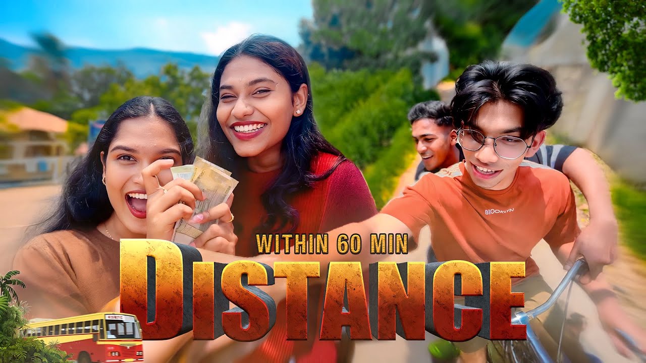 60 MIN EXTREME Distance & Money 🤑 10,000 💰 LONG DISTANCE CHALLENGE