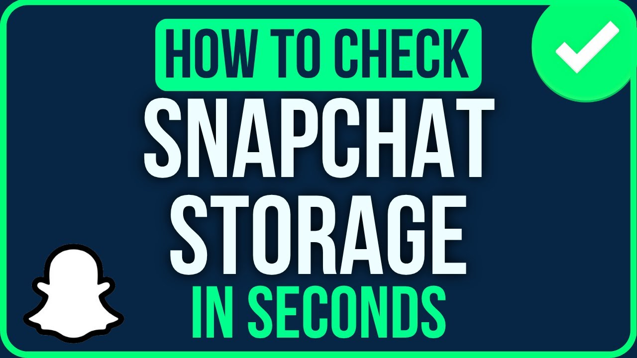 HOW TO CHECK SNAPCHAT STORAGE [Easily] | How To See Snapchat Memories Storage