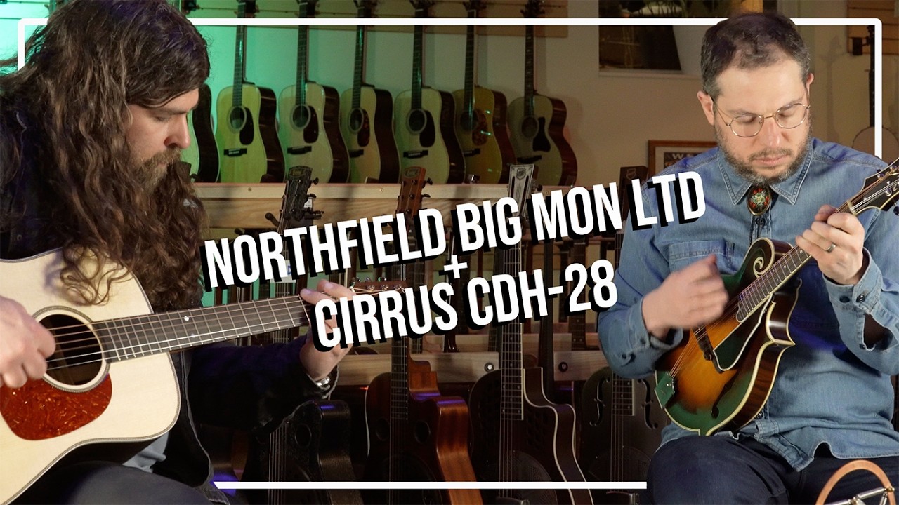 Acoustic Music Works - Cirrus CDH-28 Dreadnought, Northfield Big Mon Limited Feat. Slag Mountain