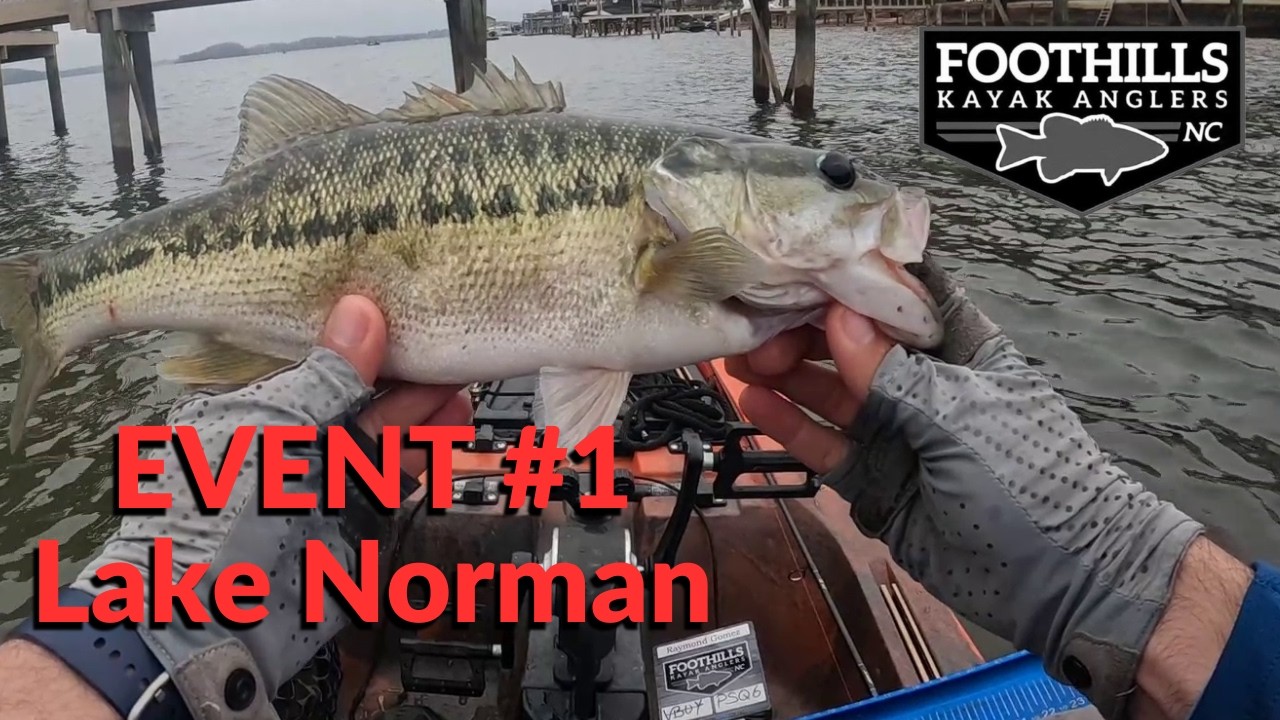 Foothills Kayak Anglers Event #1 - Lake Norman, Blythe Landing Kayak Fishing Tournament