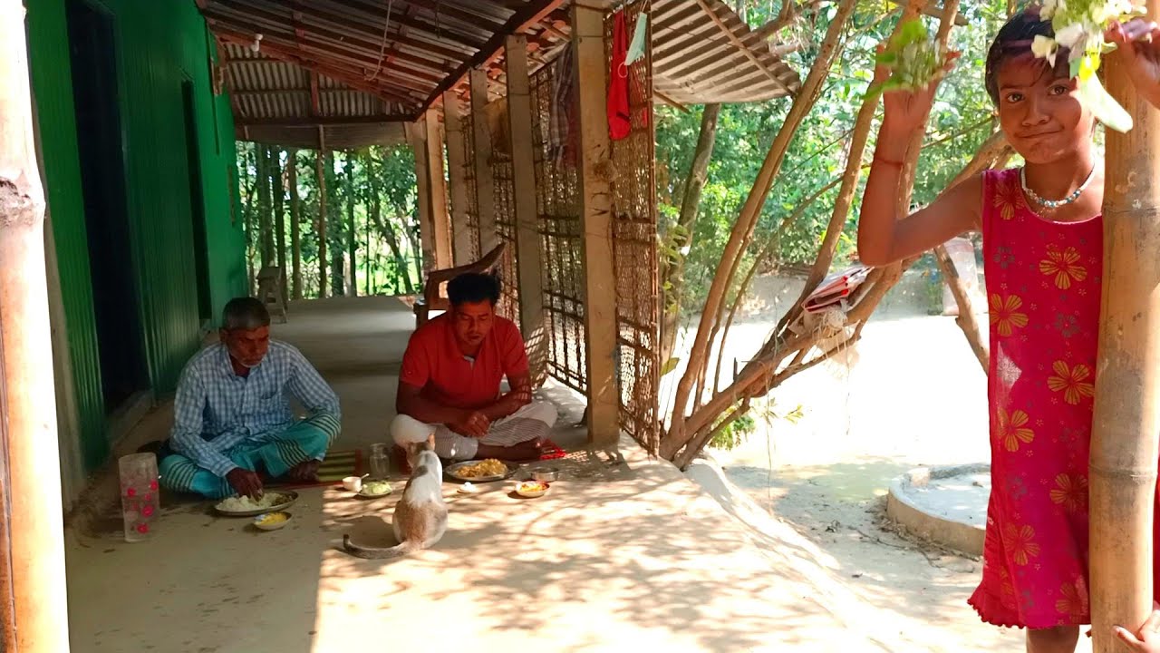 আজ শশুর বাড়িতে কি কি খেলাম || mittikar maya || simple village vlog