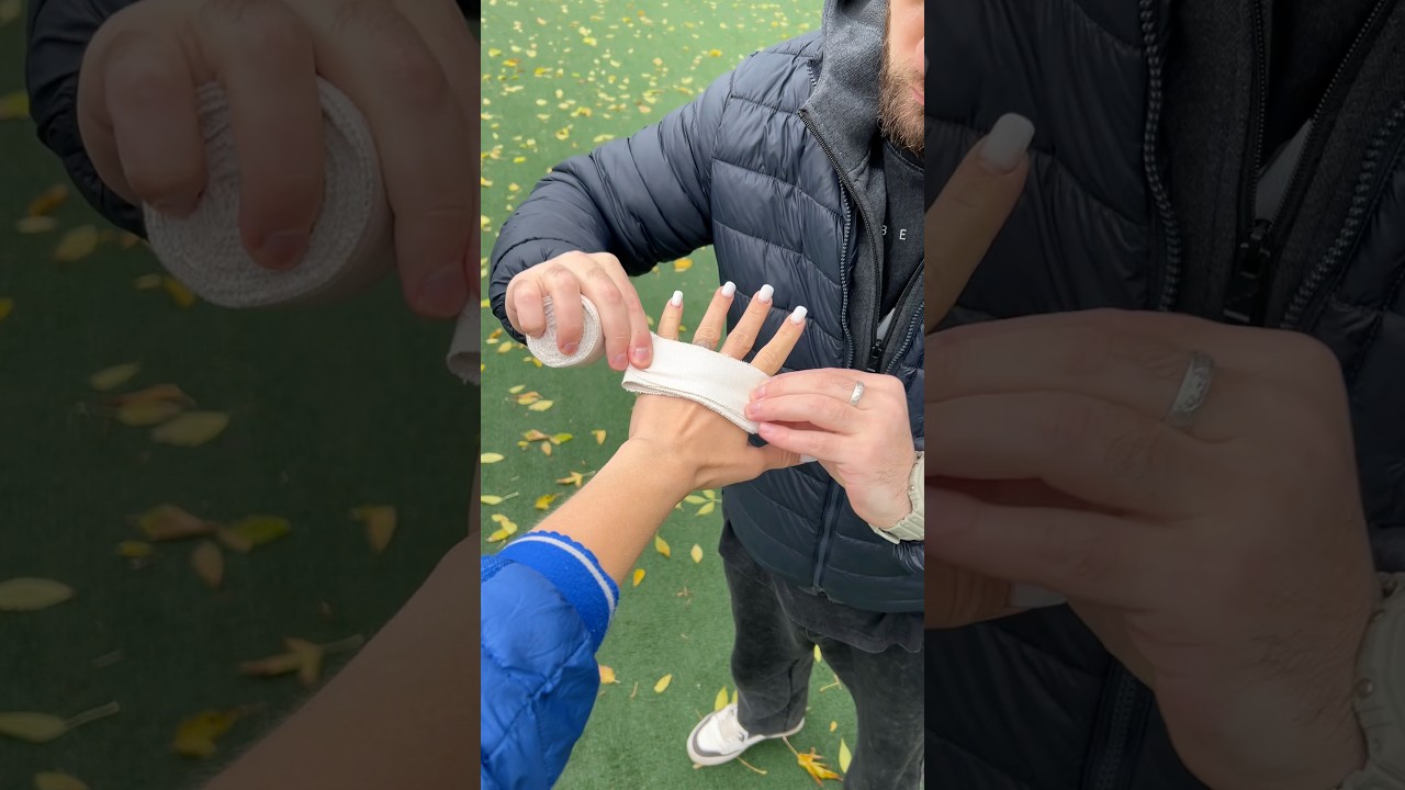 Handwrap 5m ✔️🥊 #boxing #boxingtraining #boxingcoach #tutorial #handwrap #handwraps #bandage