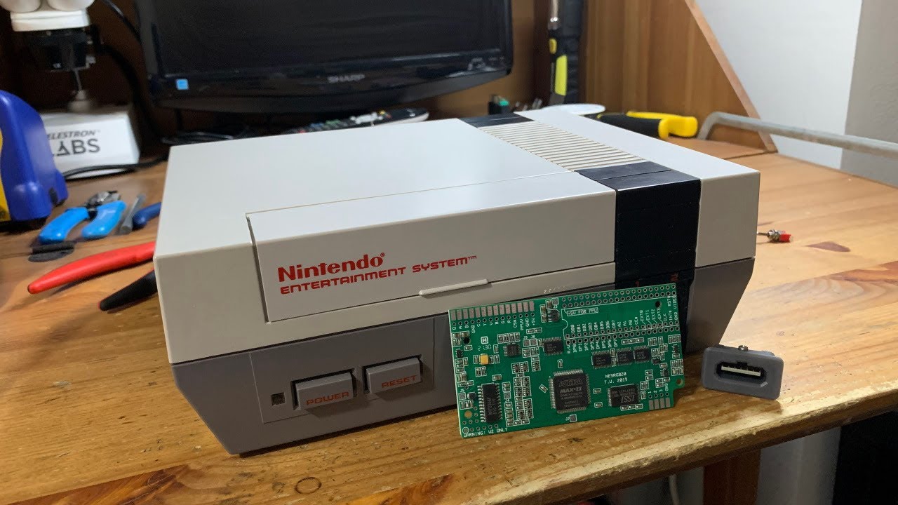 Установка NESRGB с несколькими выходами SNES! Получите наилучшее качество звука и изображения от ...