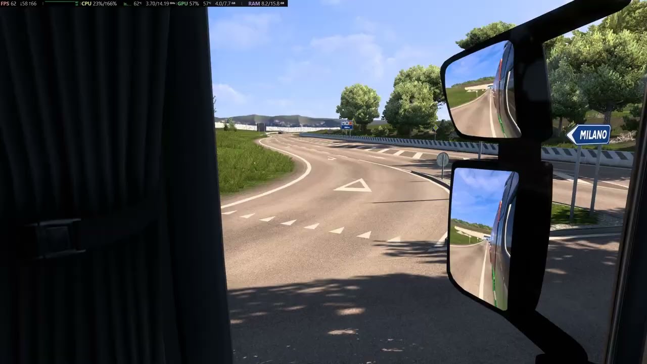 Viaje Completo De Milán A Lyon ETS2