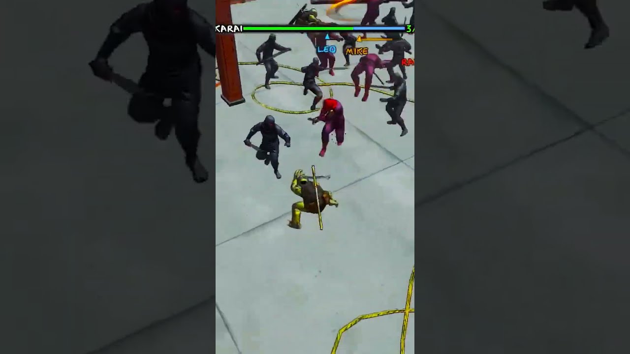Teenage Mutant Ninja Turtles: Mutants in Manhattan - Turtles vs Karai 