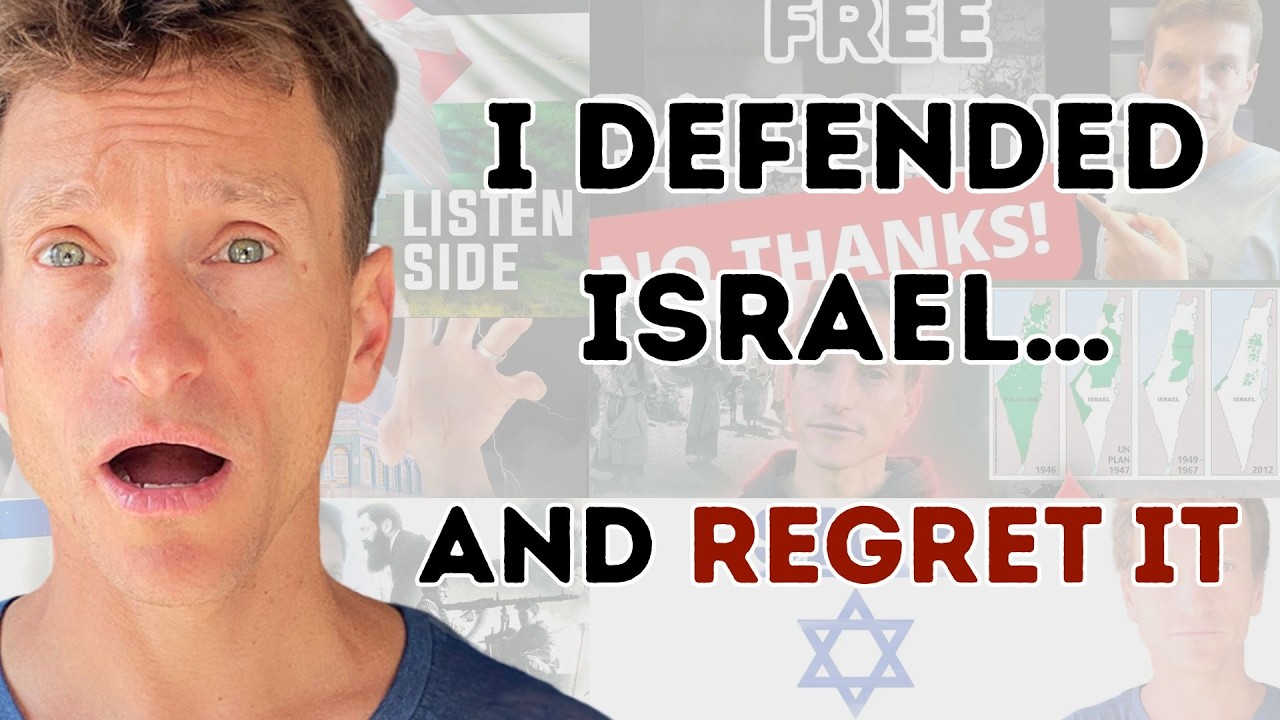 I defended Israel for the last two years &mdash; big mistake...