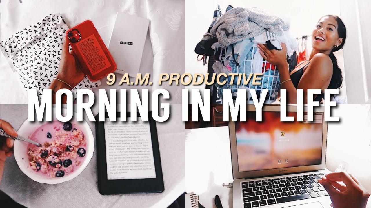 PRODUCTIVE MORNING IN MY LIFE: Working On My Business, Laundry Day, New Packages, Reading & Emails!