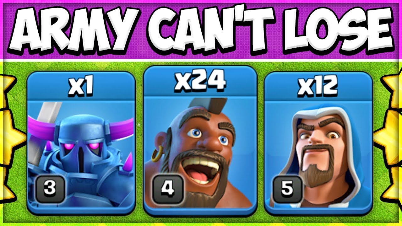 TH 8 Mass Hogs 3 Star Every Base! Best Town Hall 8 Attack Strategy in Clash of Clans