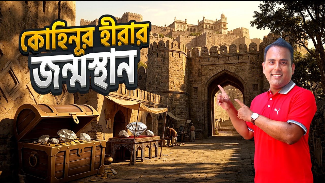 মাটির তলে গুপ্তধনের প্রাসাদ | যেখানে কান পাতলে আজও শোনা যায় আওয়াজ | Unknown History of Golconda Fort