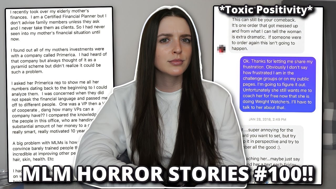TOP MLM HORROR STORIES #100 | MLM's Scamming Influencers #antimlm