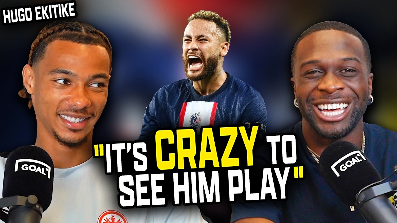 Hugo Ekitike Talks Joining Frankfurt, French Football Legends & Playing With Mbappe and Neymar 🐐
