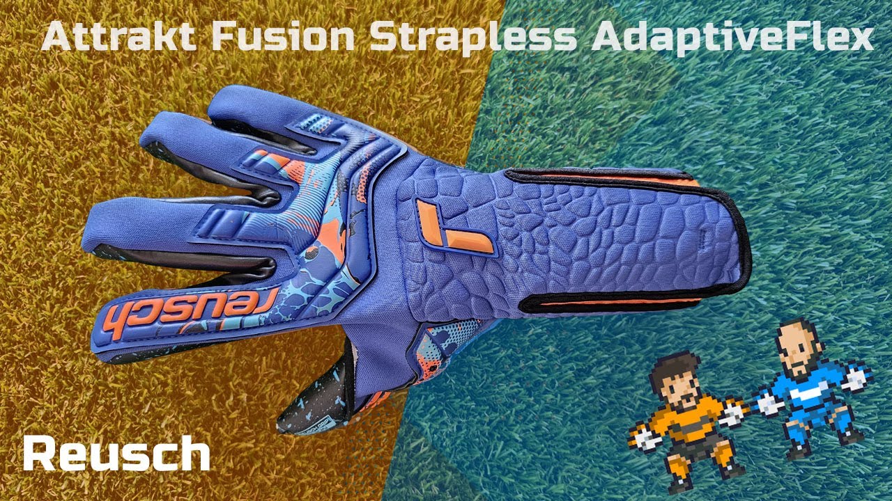 Il primo paio di guanti Reusch senza cinturino - Attrakt Fusion Strapless AdaptiveFlex