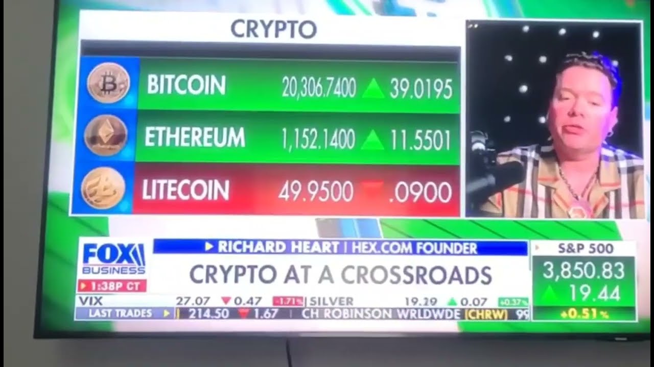 Richard Heart on FOX Business Making Money with Charles Payne