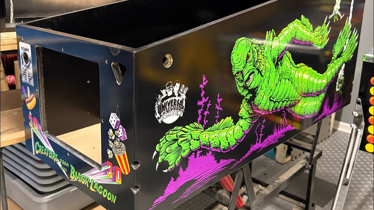 Пинбольный автомат Bally Creature From The Black Lagoon, сборка 2, HEP 2025