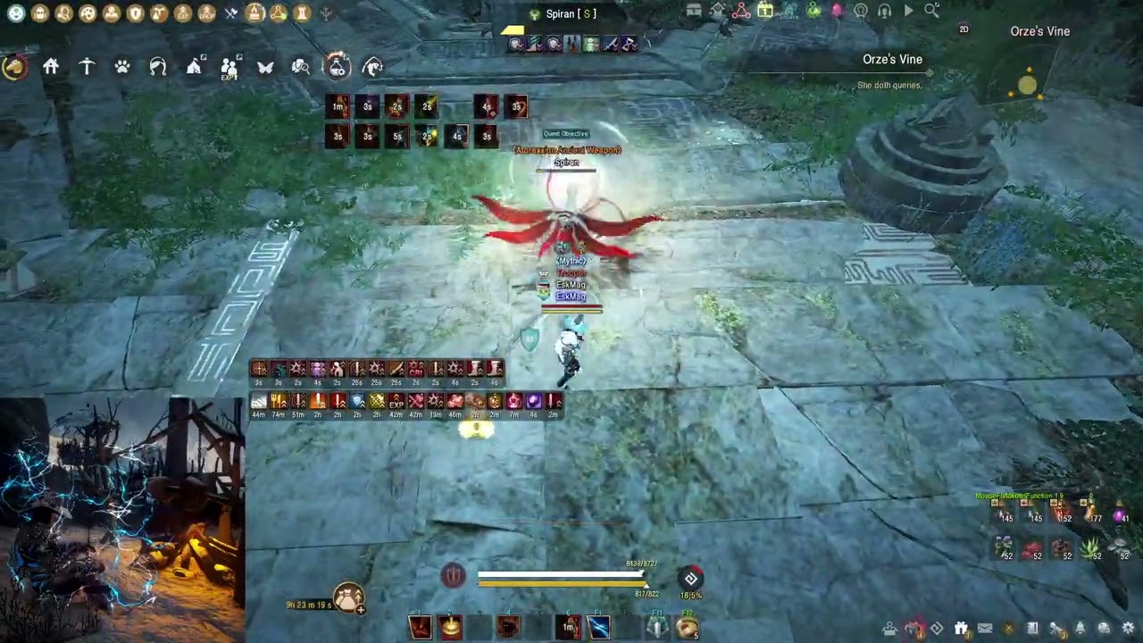 BDO | Elvia Orzekea - Succession Striker | ~21,8k/hr (Lv2 + Agris) | 348 AP (Evasion Gear)
