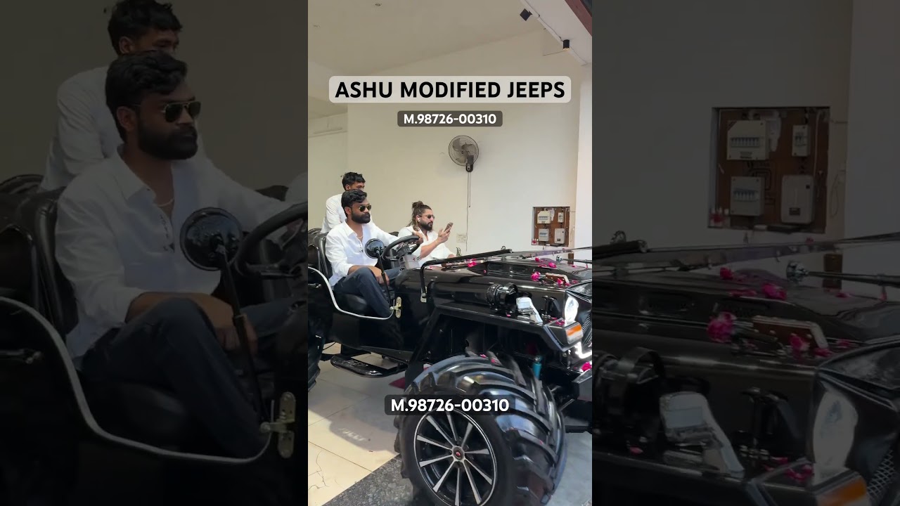 ASHU MODIFIED JEEPS M.98726-00310 #jeep #jeeplife #shorts #virelshorts #shortsfeed #trending #like