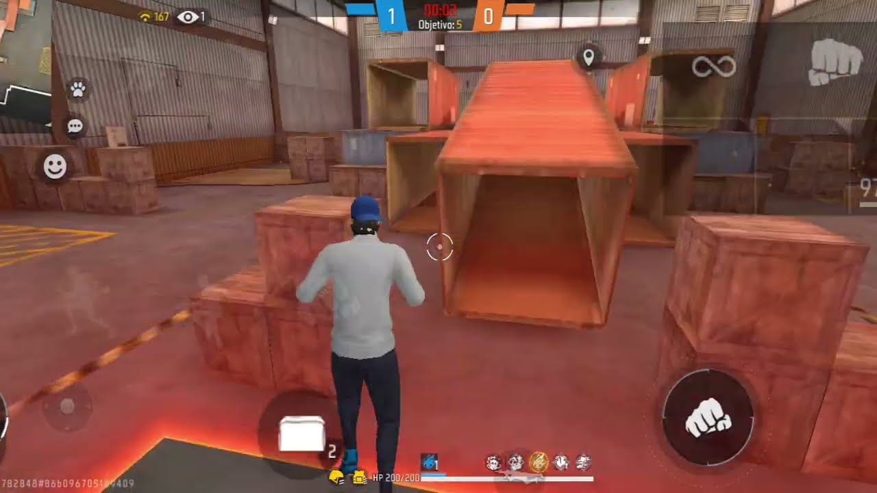 JOGANDO GLADIADORES FF - FREE FIRE
