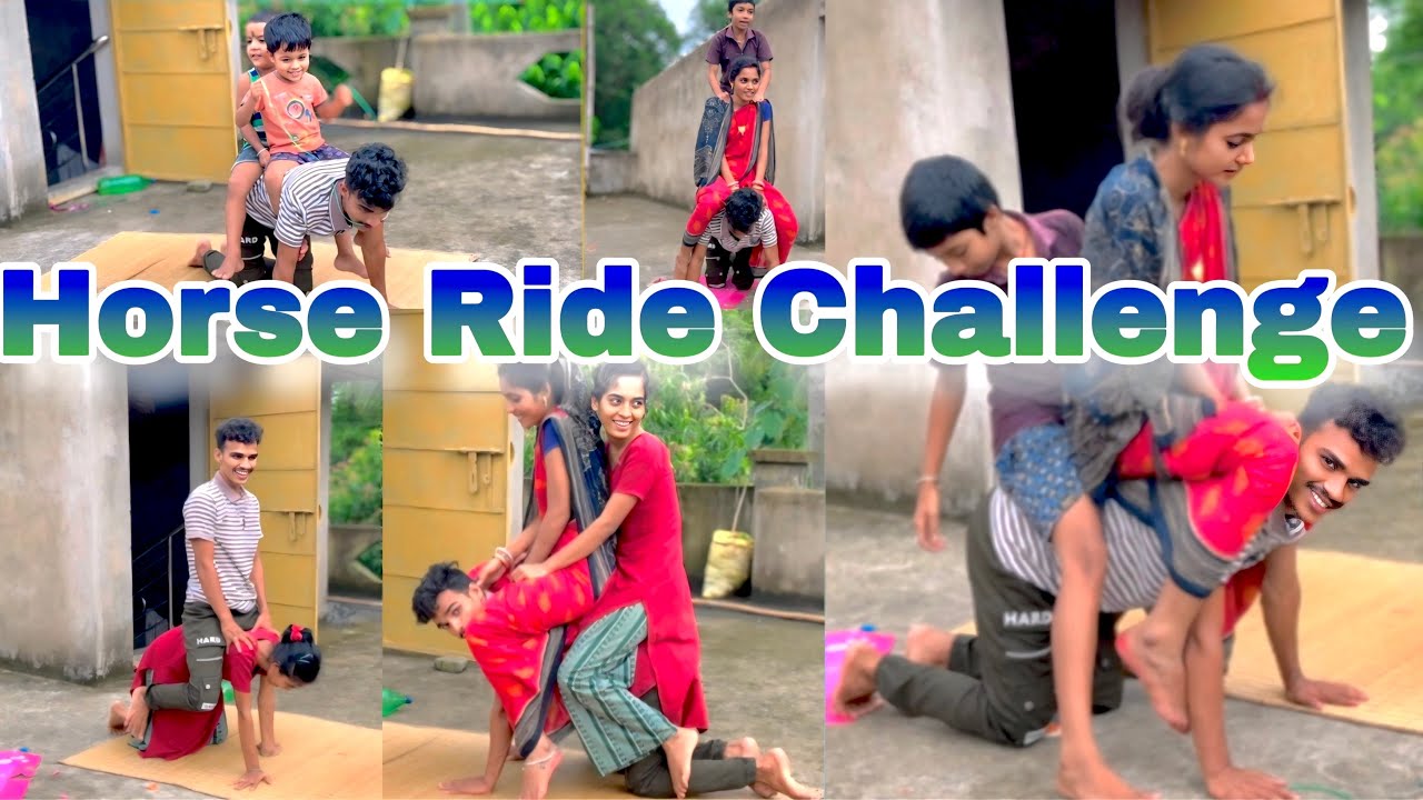 Horse Ride Challenge with Sali, Wife & Jija | Full Family Fun & Comedy Moments 🐎😂