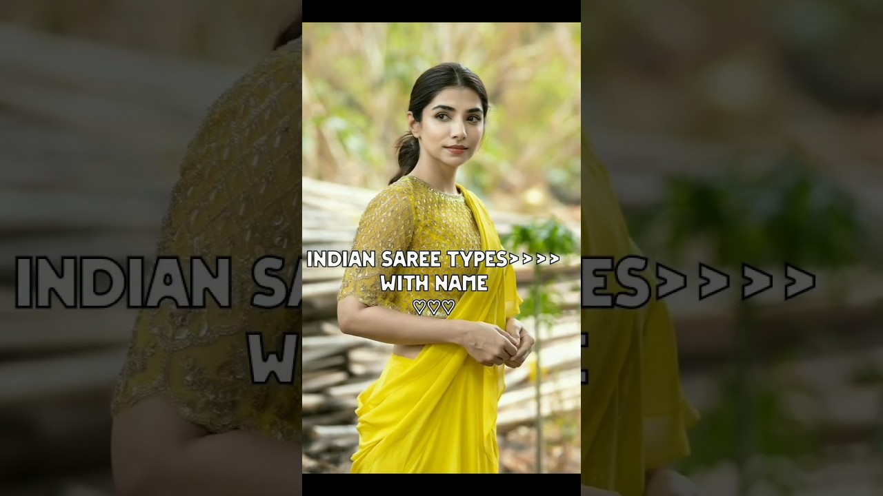 💥Indian saree types with name #shorts #trendingshorts #viralshort