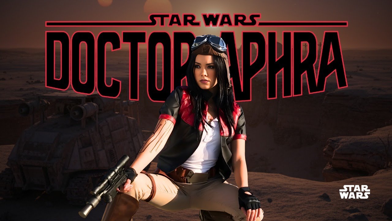 Dr. Aphra Star Wars Cosplay Photoshoot BTS | Joanie Brosas