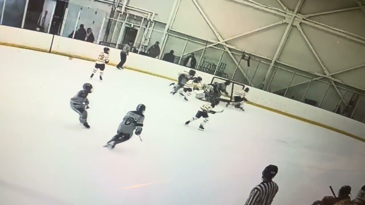Matteo Umansky Save Clips Versus Hamilton Steel Exhibition Quebec Peewee Major Tournament