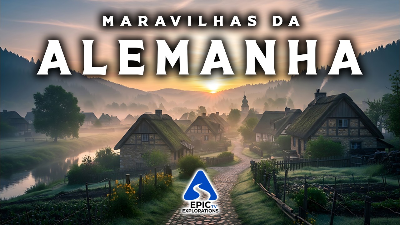 Maravilhas da Alemanha | Os Lugares e Vilarejos mais Incríveis e Icónicos da Alemanha | 4K