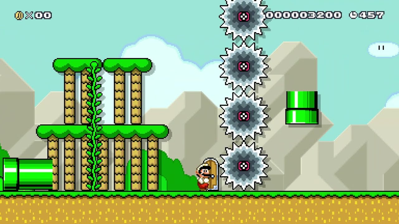 castillo de bauser by Aarón154ro 🌎World Record! 🍄Super Mario Maker 2 Switch 2 No Commentary 