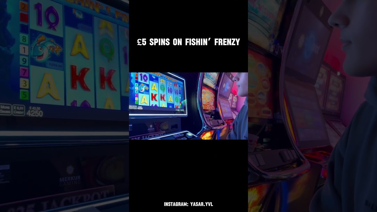 &pound;100 MAX BET SPINS ON FISHING FRENZY! 😅 #hungergamestiktok