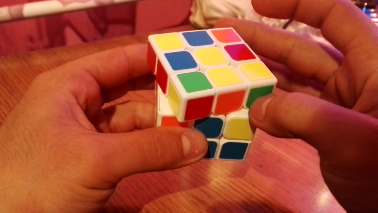 A Rubik kocka kirakása a legegyszerűbb módon.