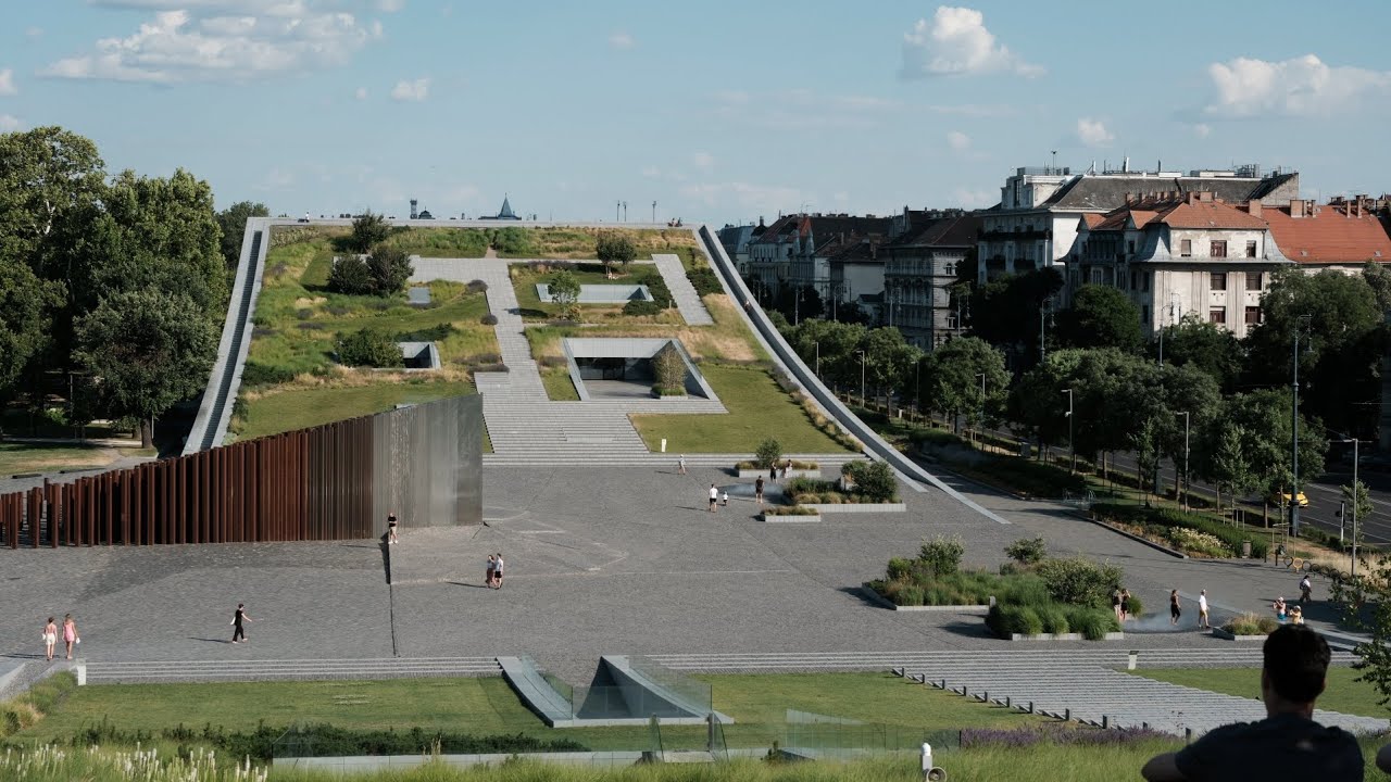 [4K] Budapest, Relax and enjoy the panorama - Néprajzi Múzeum