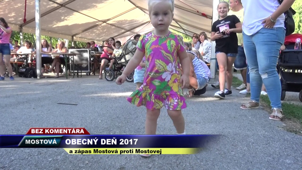Obecný deň v Mostovej 2017 - Bez komentára