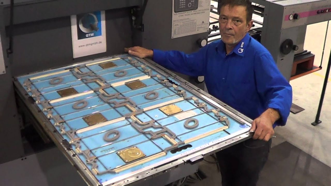 QTM WPM +WUPA Quicklock Chase for cutting formes