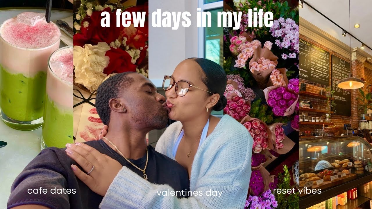 a few days in my life ♡ | valentine’s vibes, matcha runs, slow mornings etc. 